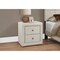 Monarch Specialties Bedroom Accent, Nightstand, End, Side, Lamp, Storage Drawer, Bedroom, Upholstered, Linen Look, Beige I 5605 - alternate 4